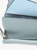 LOEWE small tri colour puzzle bag blue (British brand)