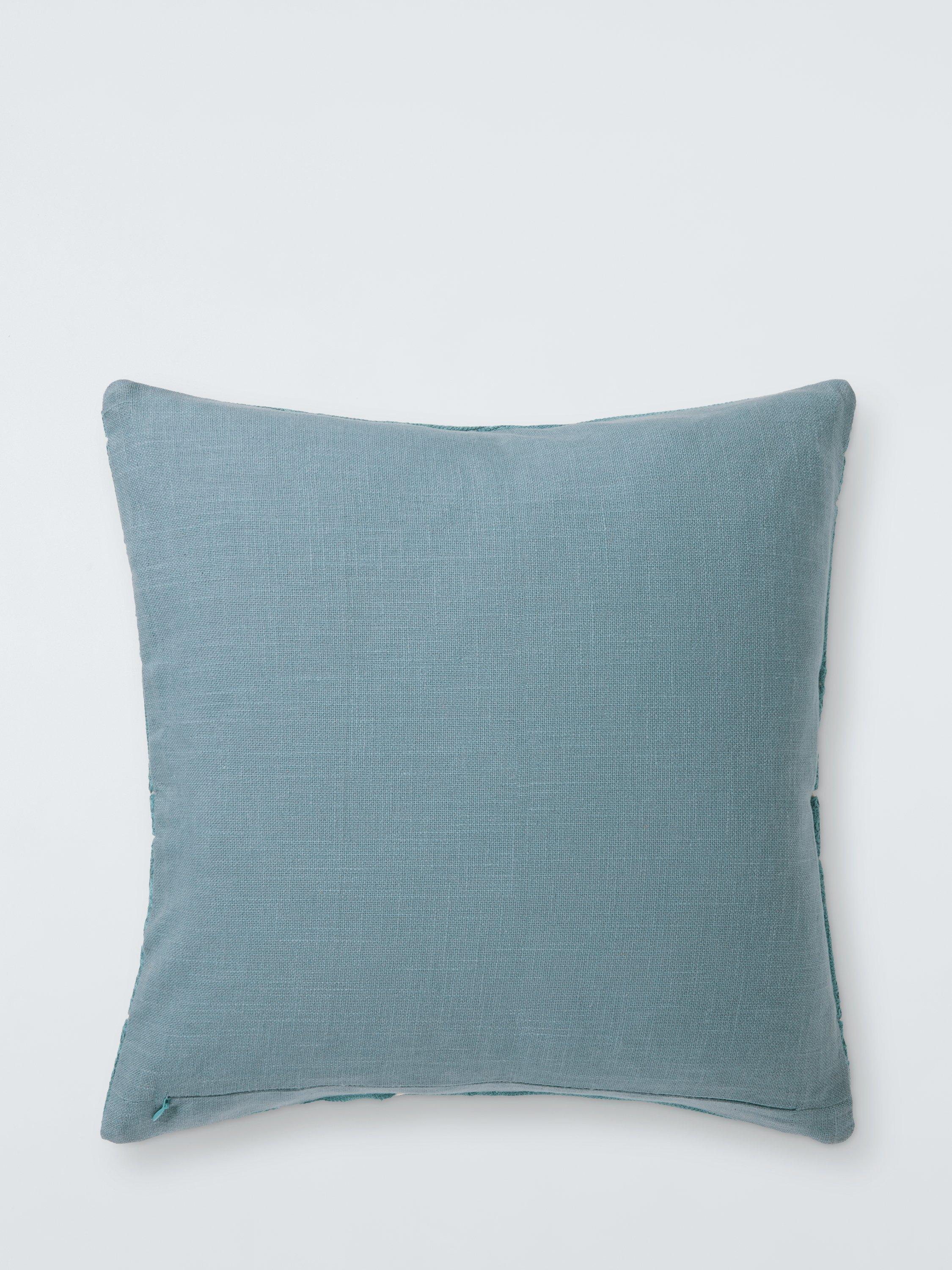 John Lewis Mica embroidered square cushion 61x41 cm - British product