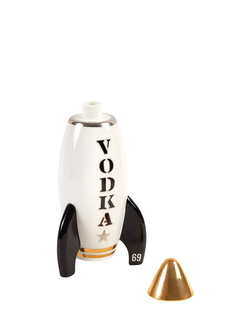 Jonathan Adler Space Age Rocket decanter 834ml (British brand)