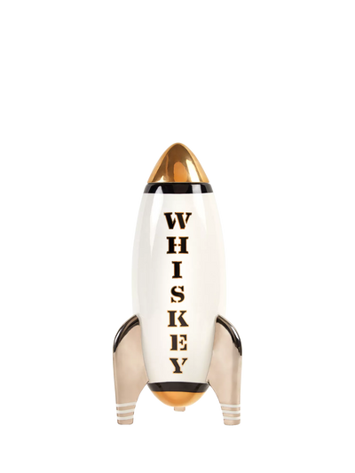 John Lewis Jonathan Adler Space Age Rocket Porcelain Decanter Whiskey 1.25L- Buy online at McGrocer