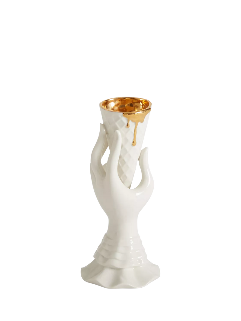 Jonathan Adler I-Scream Porcelain Vase H18cm, UK version