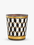 Jonathan Adler Versailles glass tumblers set of 4 350ml, UK version