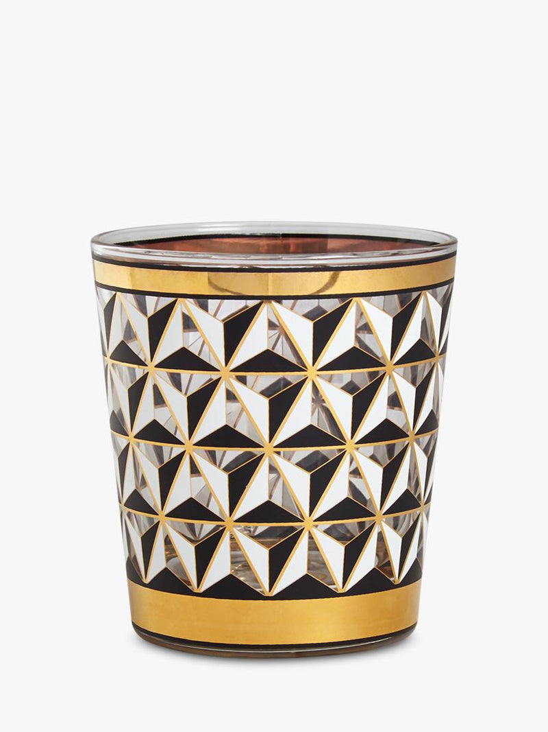 Jonathan Adler Versailles glass tumblers set of 4 350ml, UK version