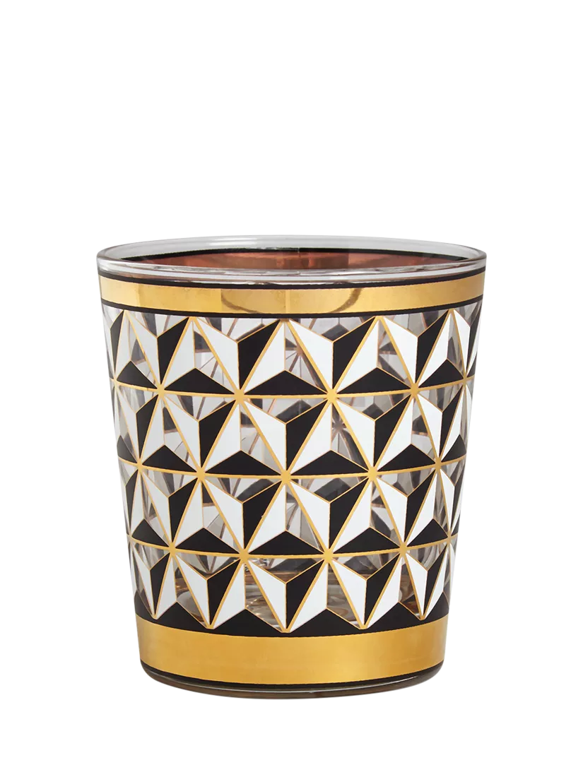 Jonathan Adler Versailles glass tumblers set of 4 350ml, UK version