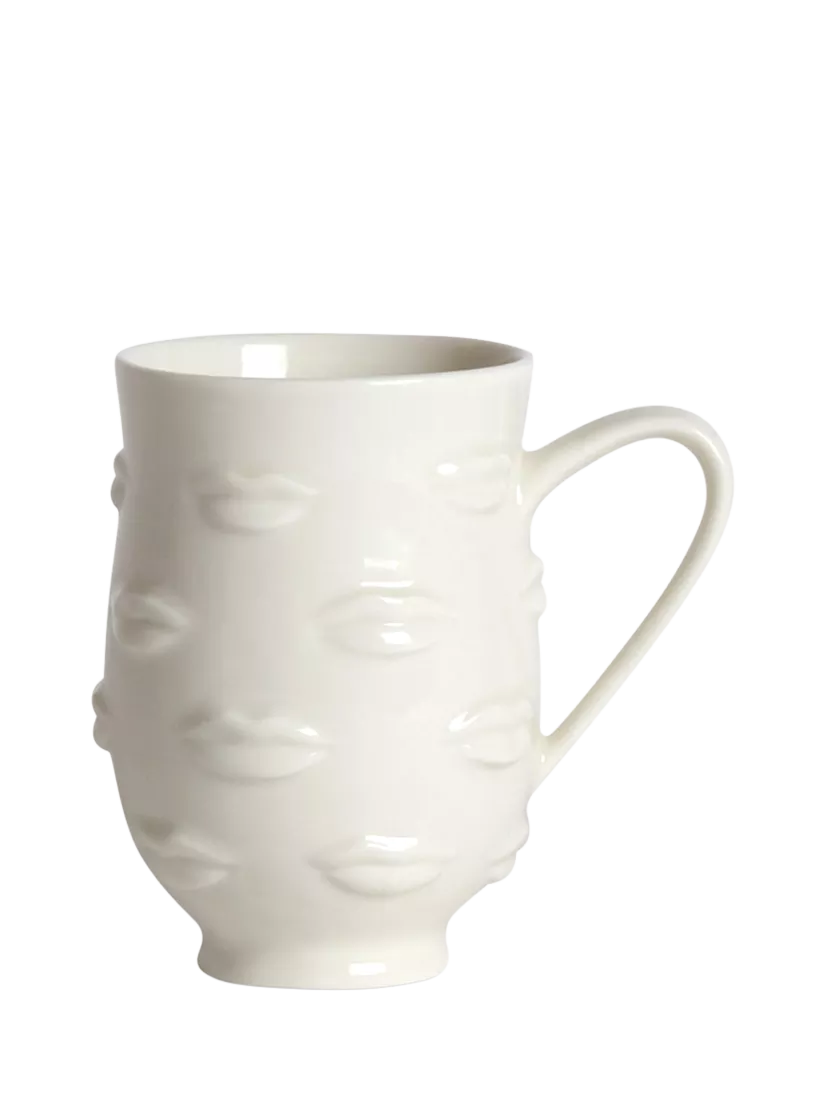 Jonathan Adler Gala Muse white porcelain mug 473ml, UK version