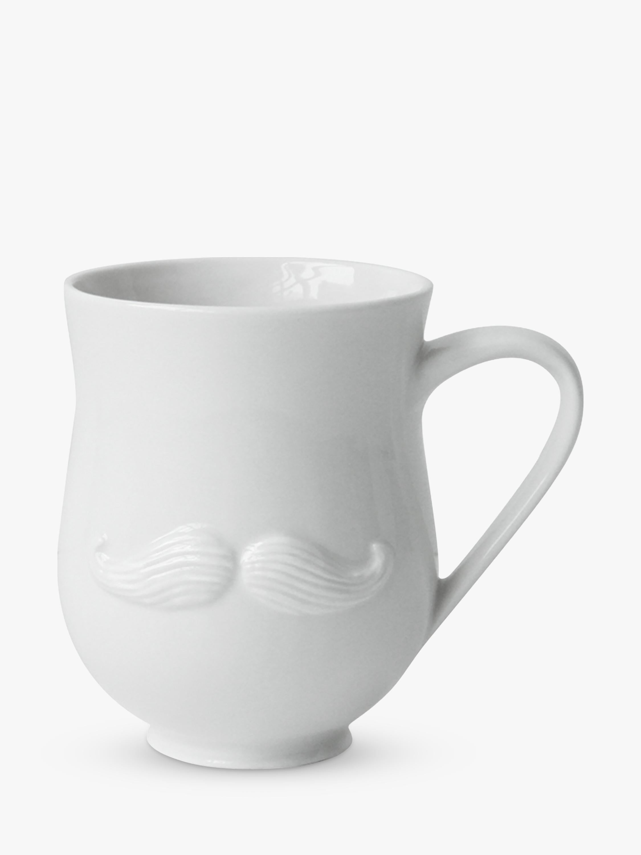 Jonathan Adler mug Mr & Mrs reversible porcelain 473ml (British brand)