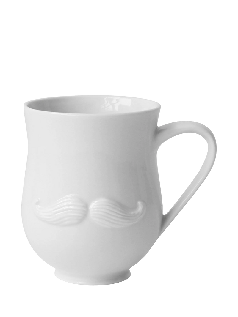 Jonathan Adler mug Mr & Mrs reversible porcelain 473ml (British brand)
