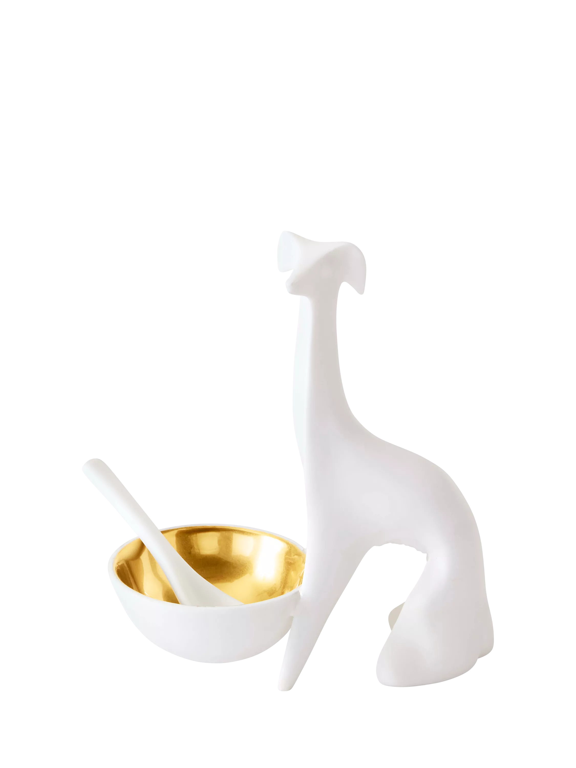 Jonathan Adler greyhound salt and pepper cellar 12cm - British product