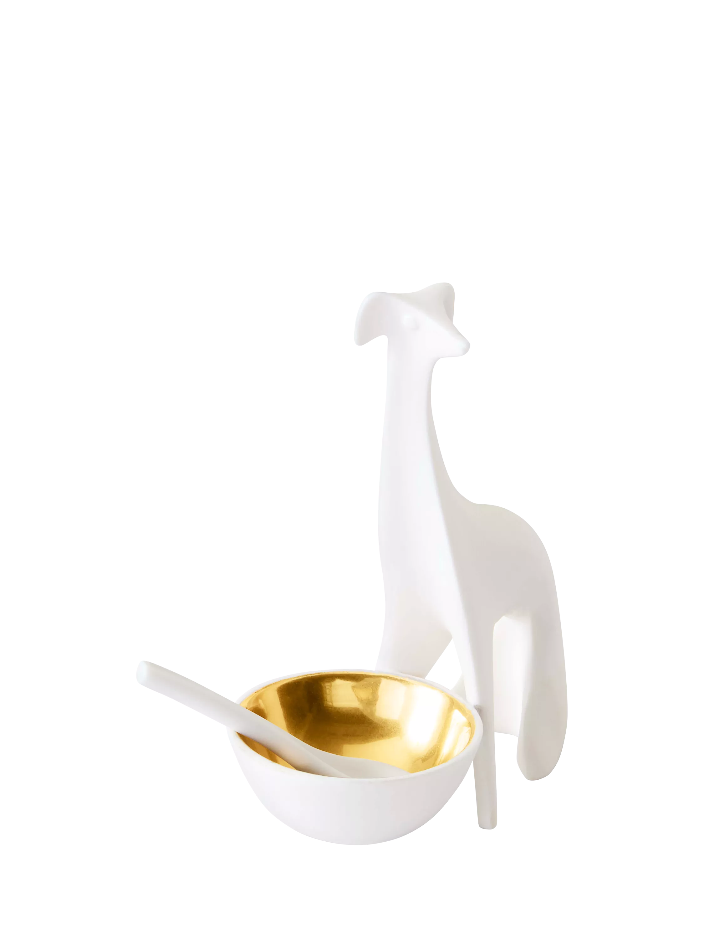 Jonathan Adler greyhound salt and pepper cellar 12cm - British product