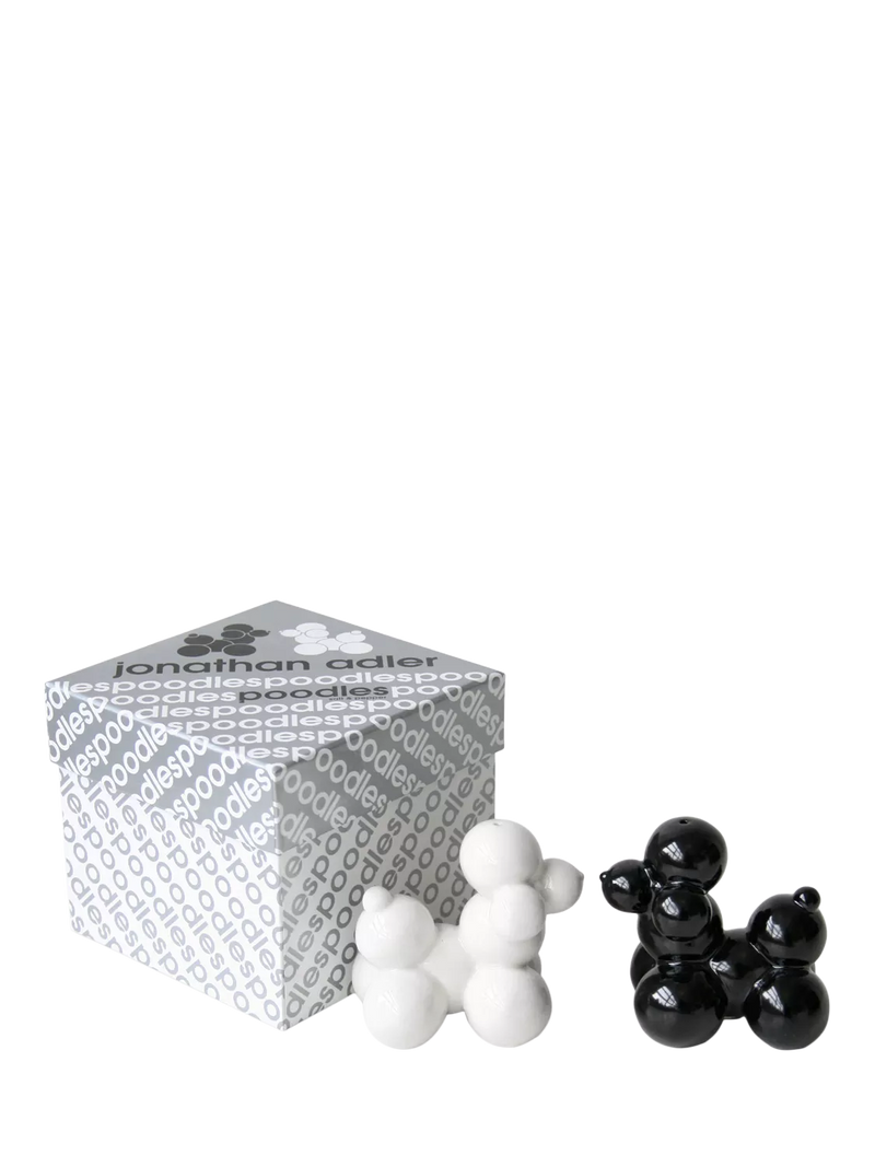 Jonathan Adler poodle salt and pepper shaker set, UK version