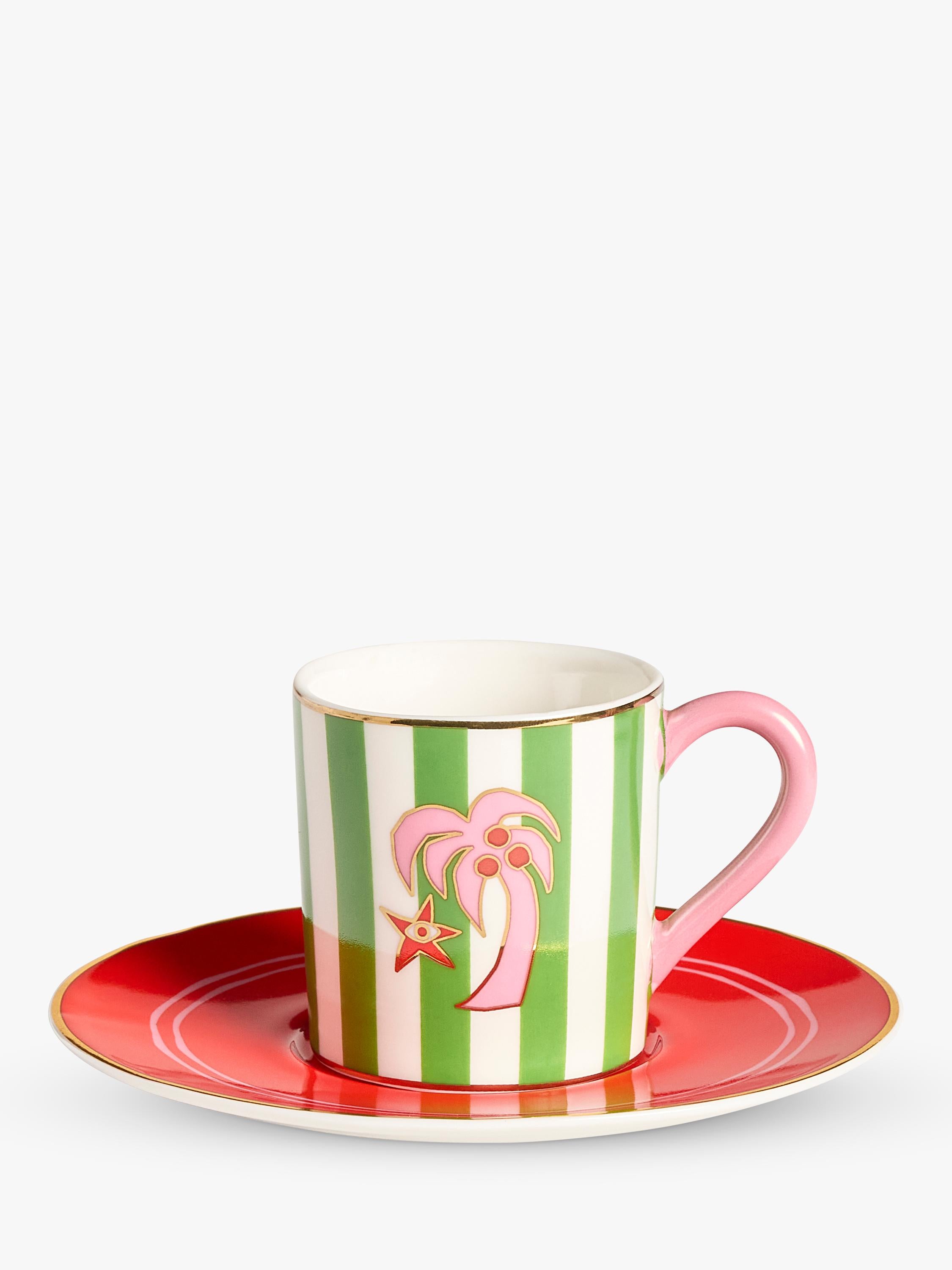 Jonathan Adler Playa espresso cup set 90ml (British brand)