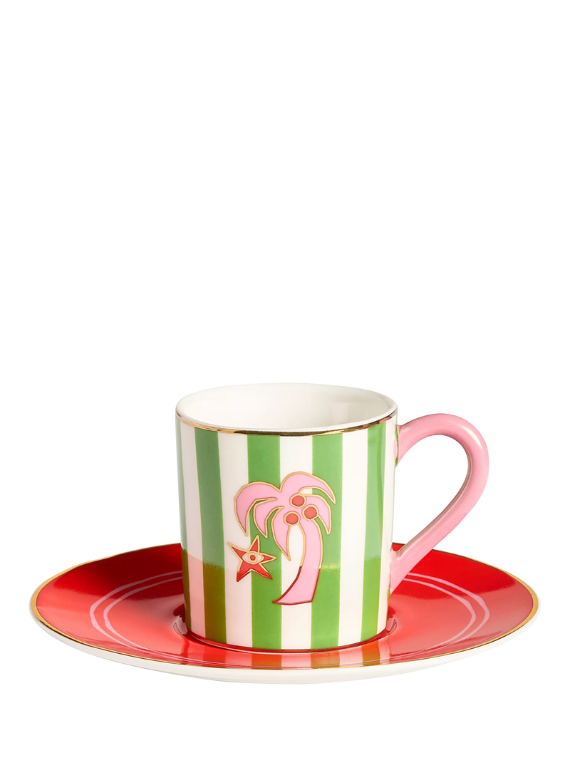 Jonathan Adler Playa espresso cup set 90ml (British brand)