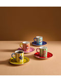 Jonathan Adler Playa espresso cup set 90ml (British brand)