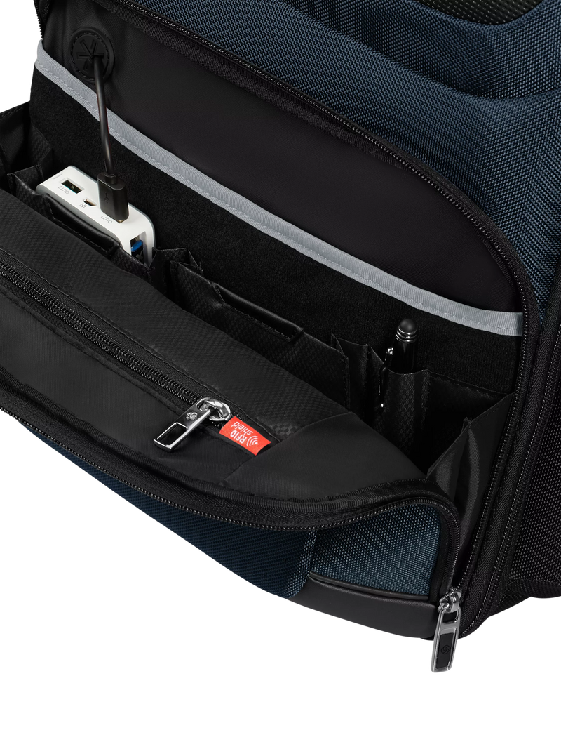 Samsonite PRO-DLX 6 underseat backpack blue (British brand)