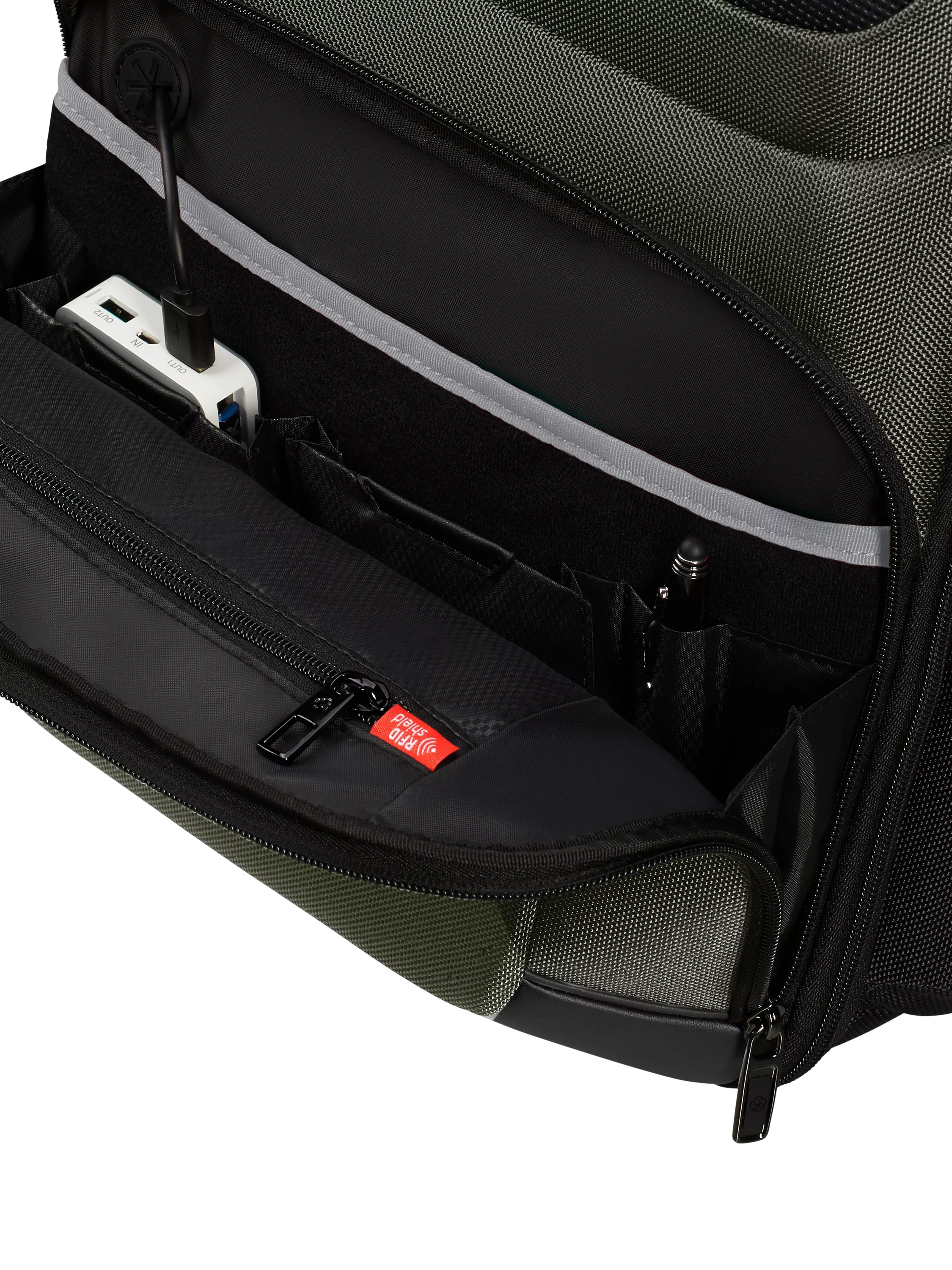 Samsonite PRO-DLX 6 Backpack Green 26.5L, UK version