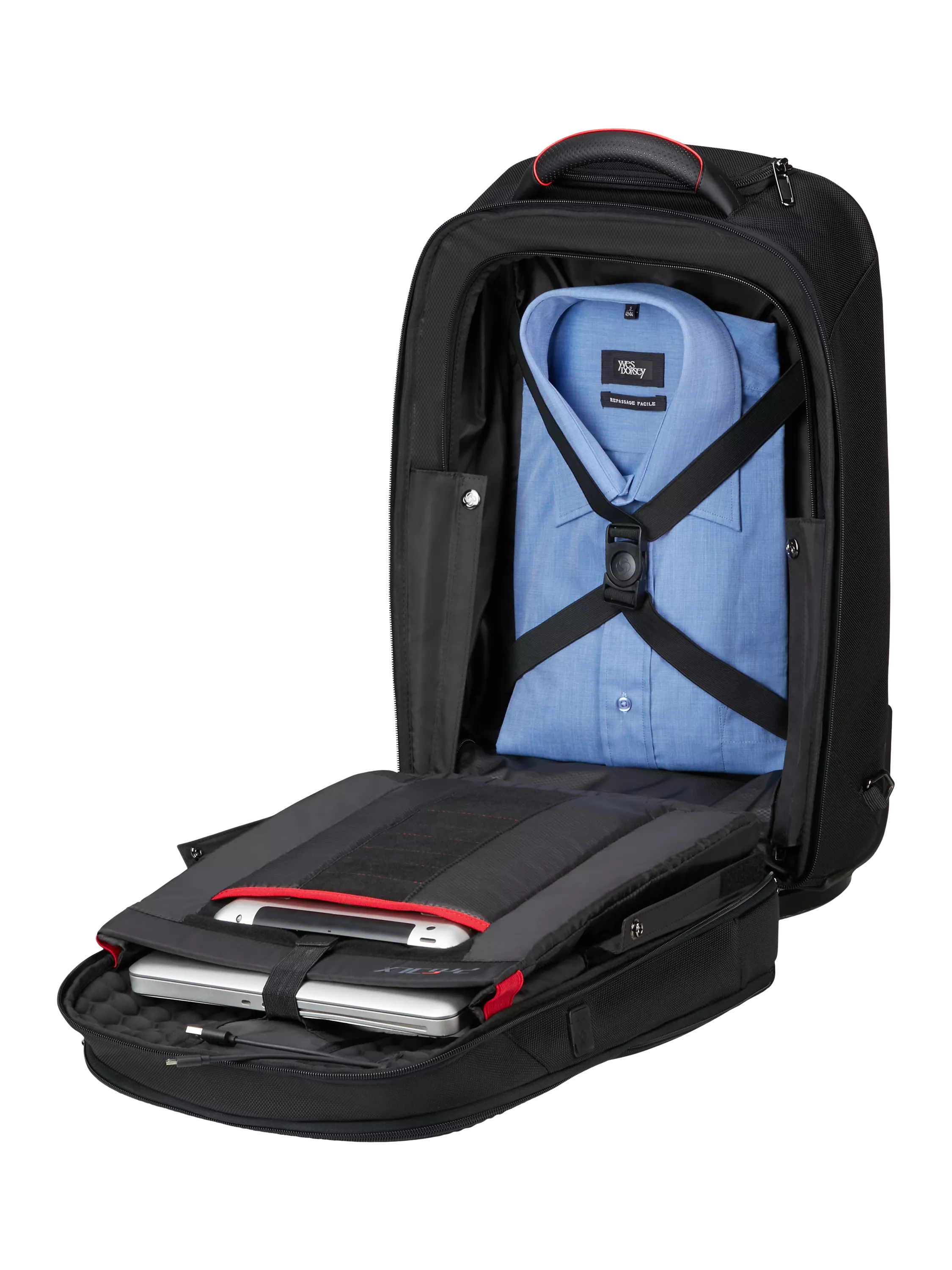 Samsonite PRO-DLX 6 black laptop backpack 17.3 inch (British brand)