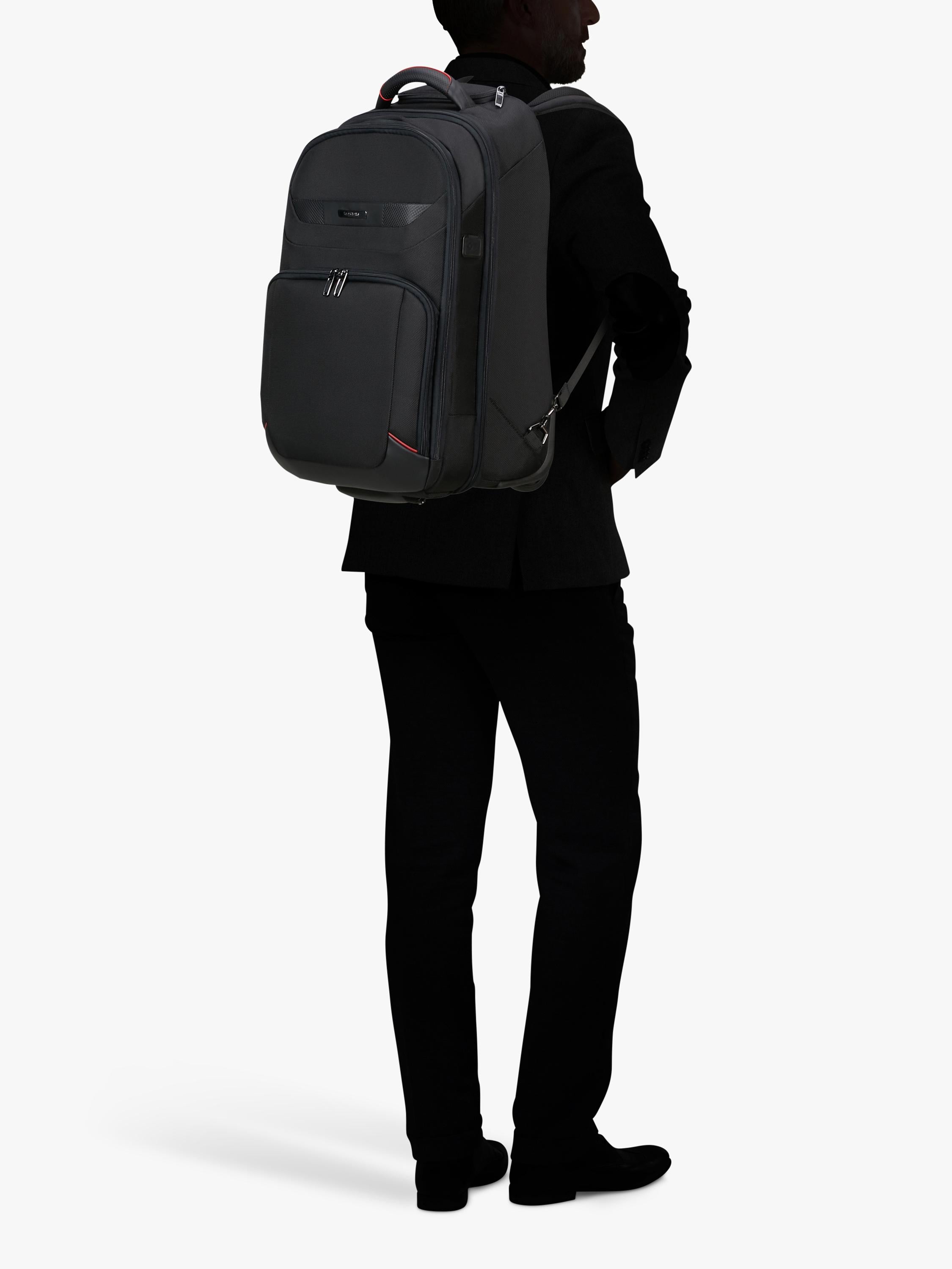 Samsonite PRO-DLX 6 black laptop backpack 17.3 inch (British brand)
