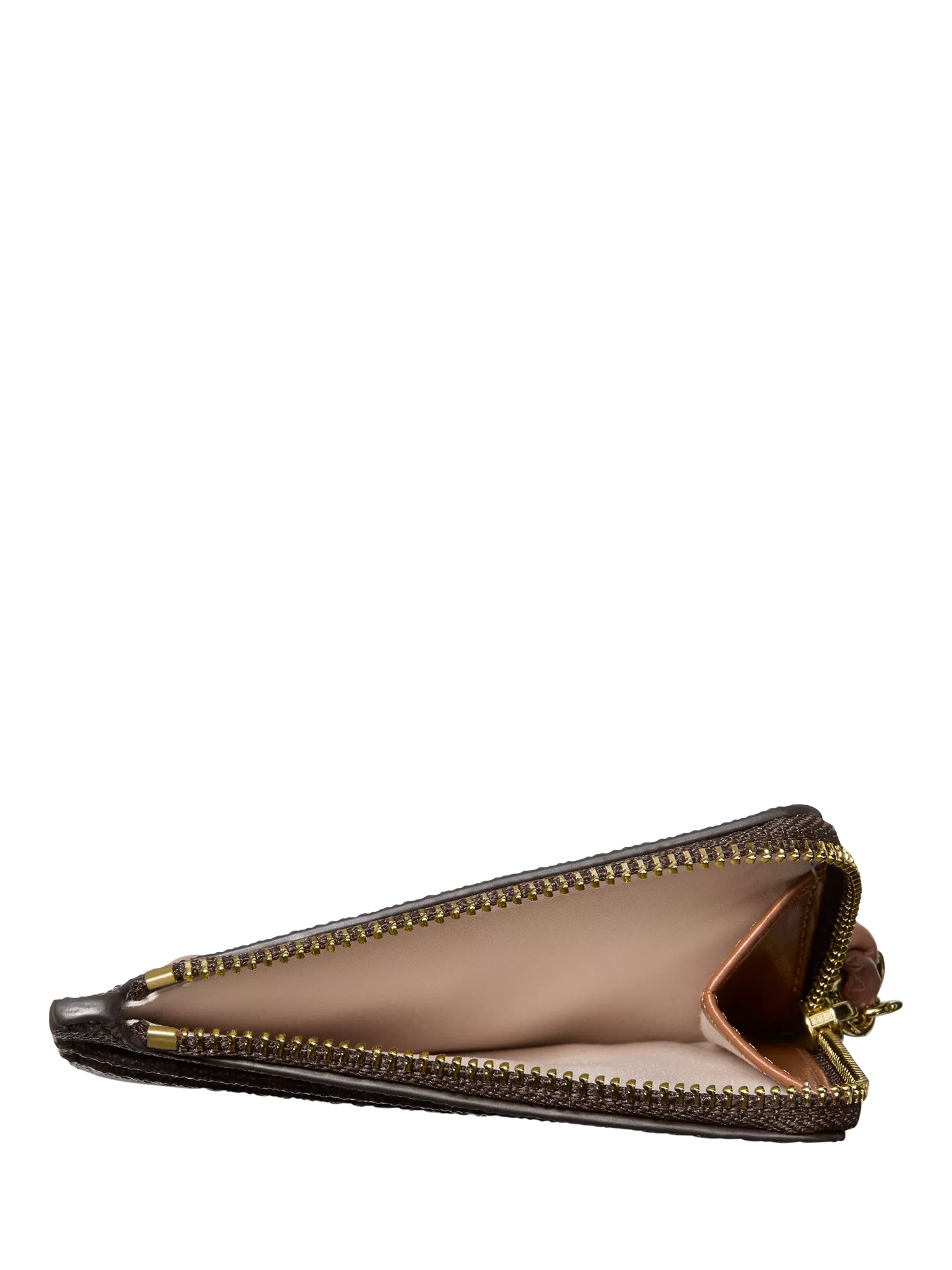 Michael Kors jet set wristlet card holder acorn (British brand)