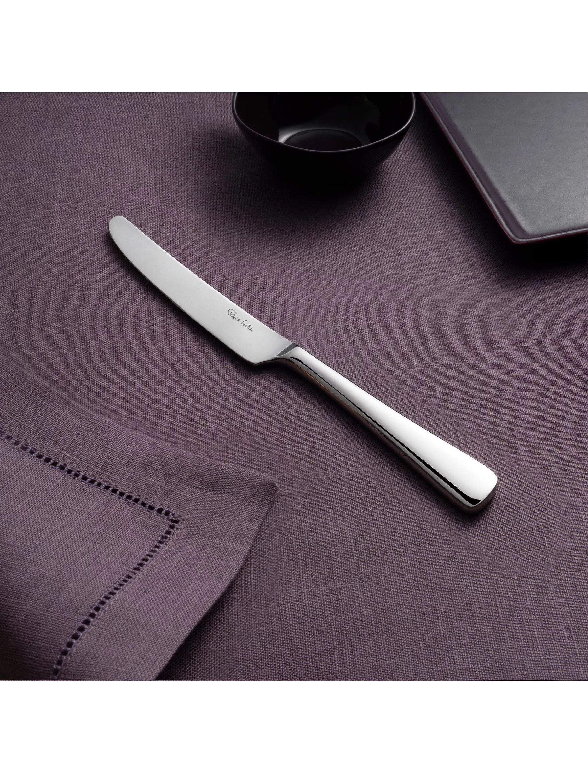 Robert Welch Malvern Bright side knives set of 4 (British brand)