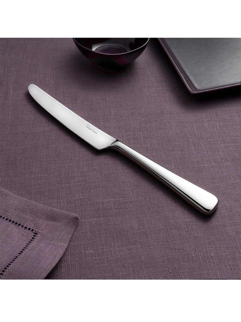 Robert Welch Malvern Bright stainless steel table knives set of 4 - British product