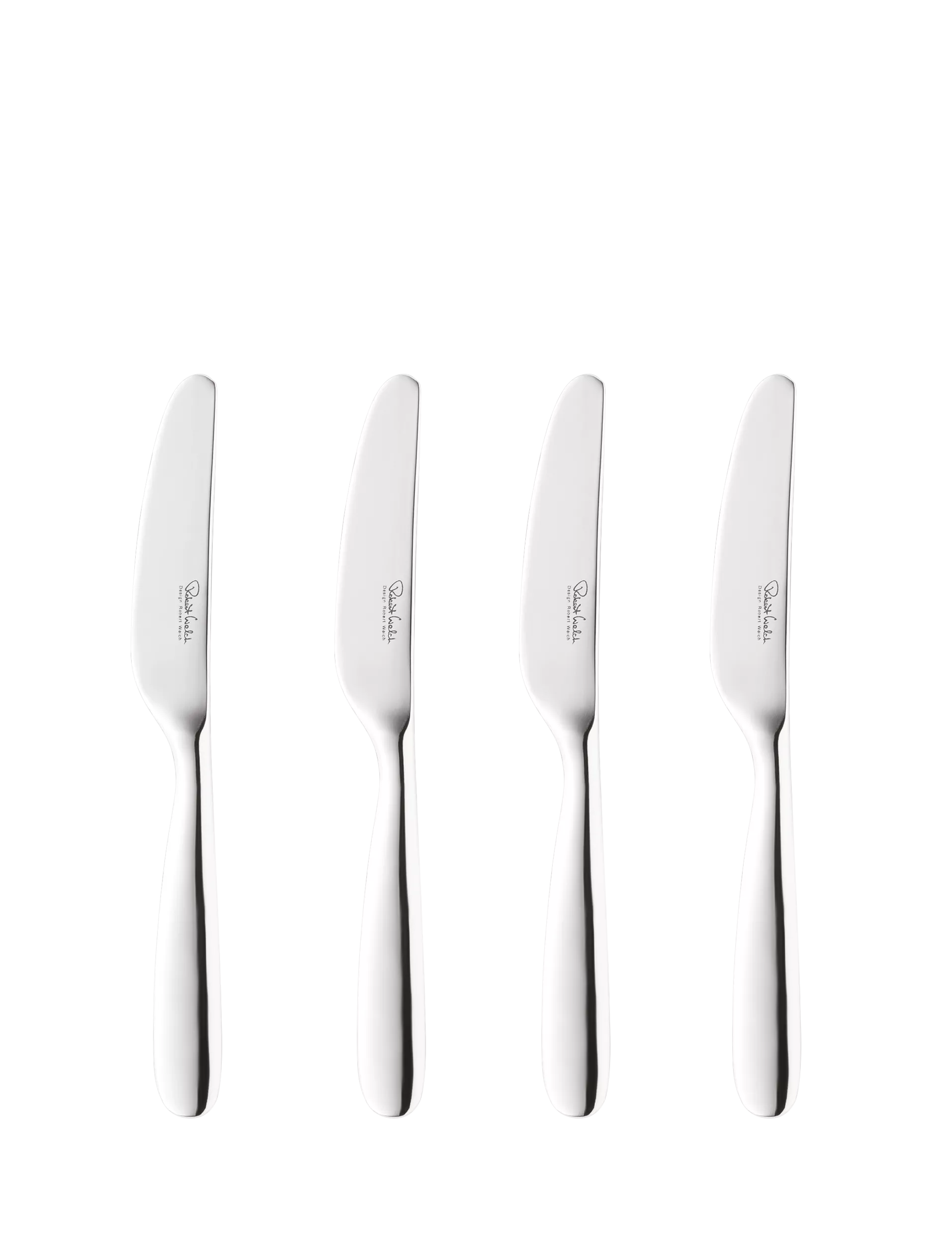 Robert Welch Stanton Bright butter knives set of 4 - British product