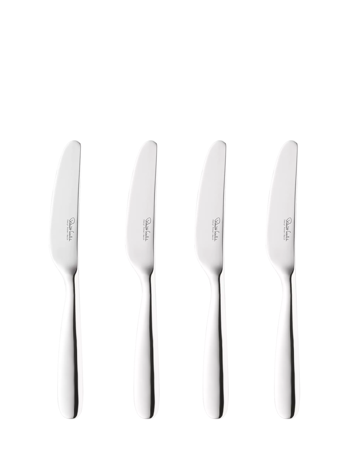 Robert Welch Stanton Bright butter knives set of 4 - British product