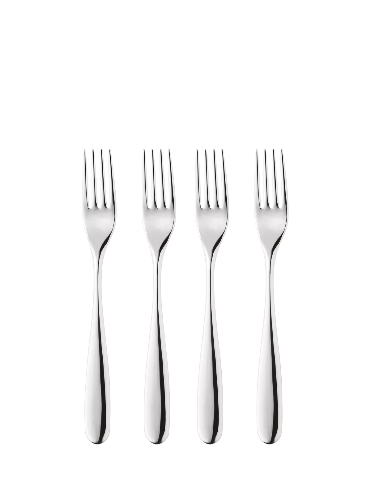 Robert Welch Stanton Bright table forks set of 4, UK version