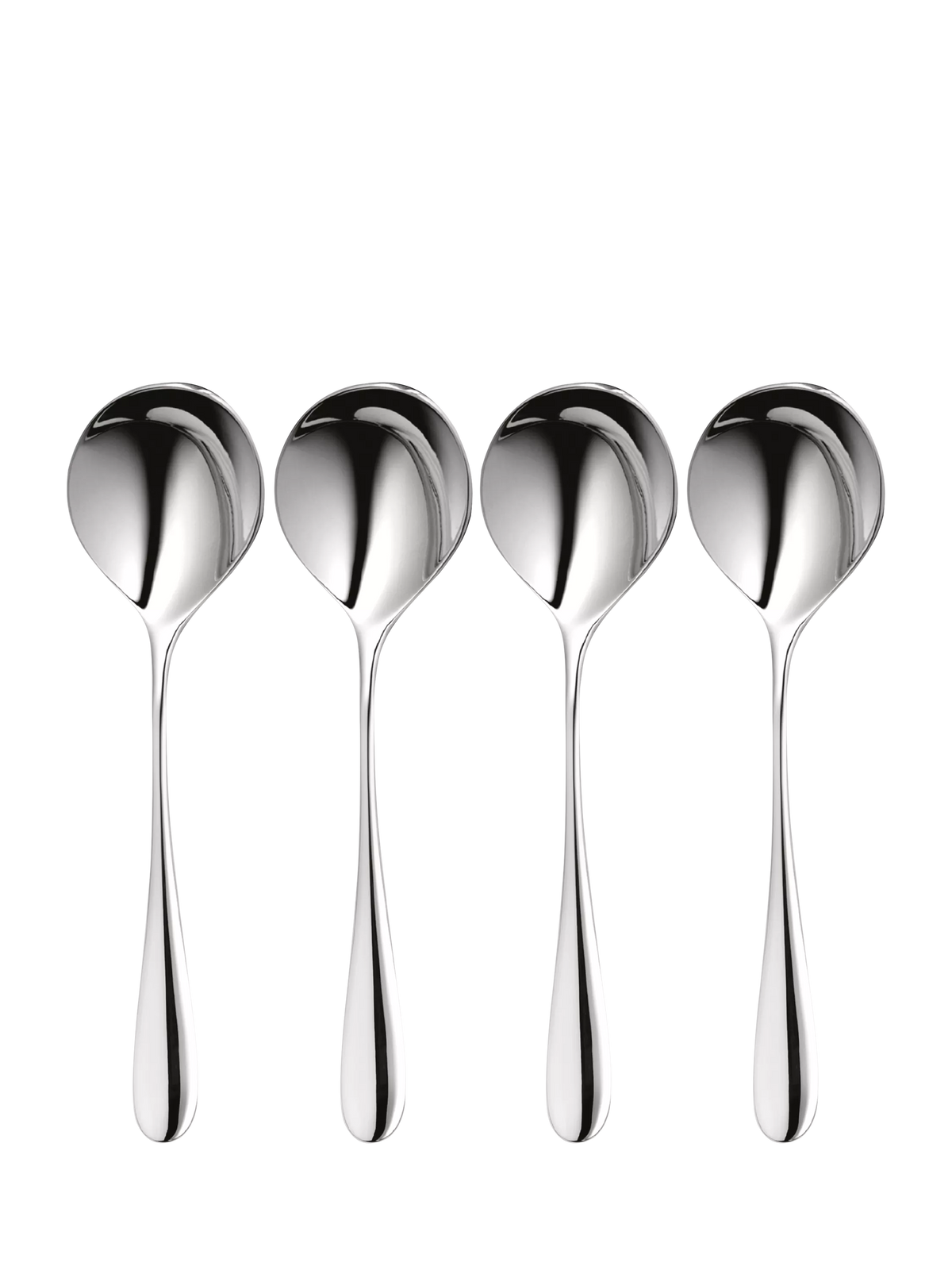 Robert Welch Arden Bright soup spoons set of 4, UK version