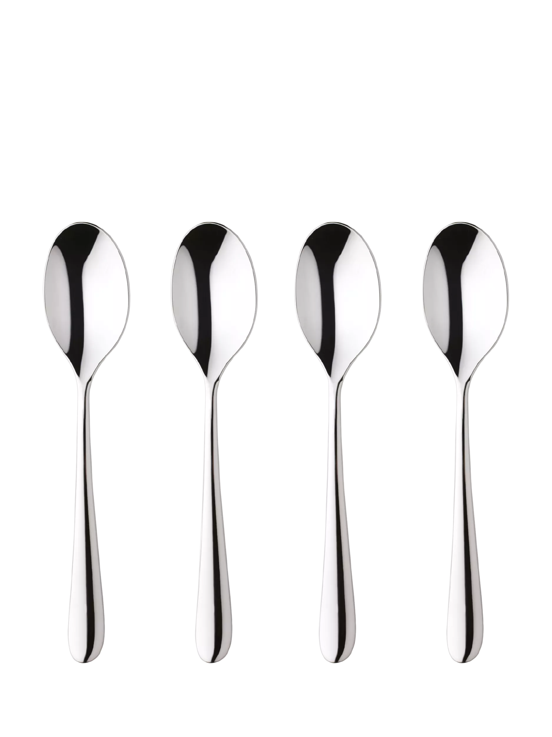 Robert Welch Kingham Bright teaspoons set of 4 - British product