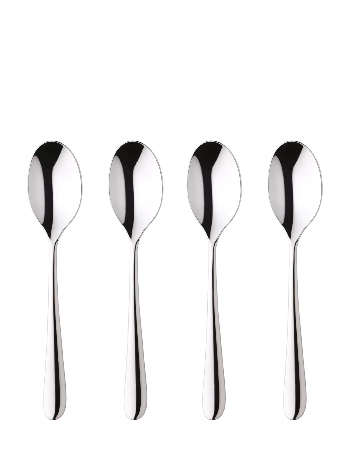Robert Welch Kingham Bright teaspoons set of 4 - British product