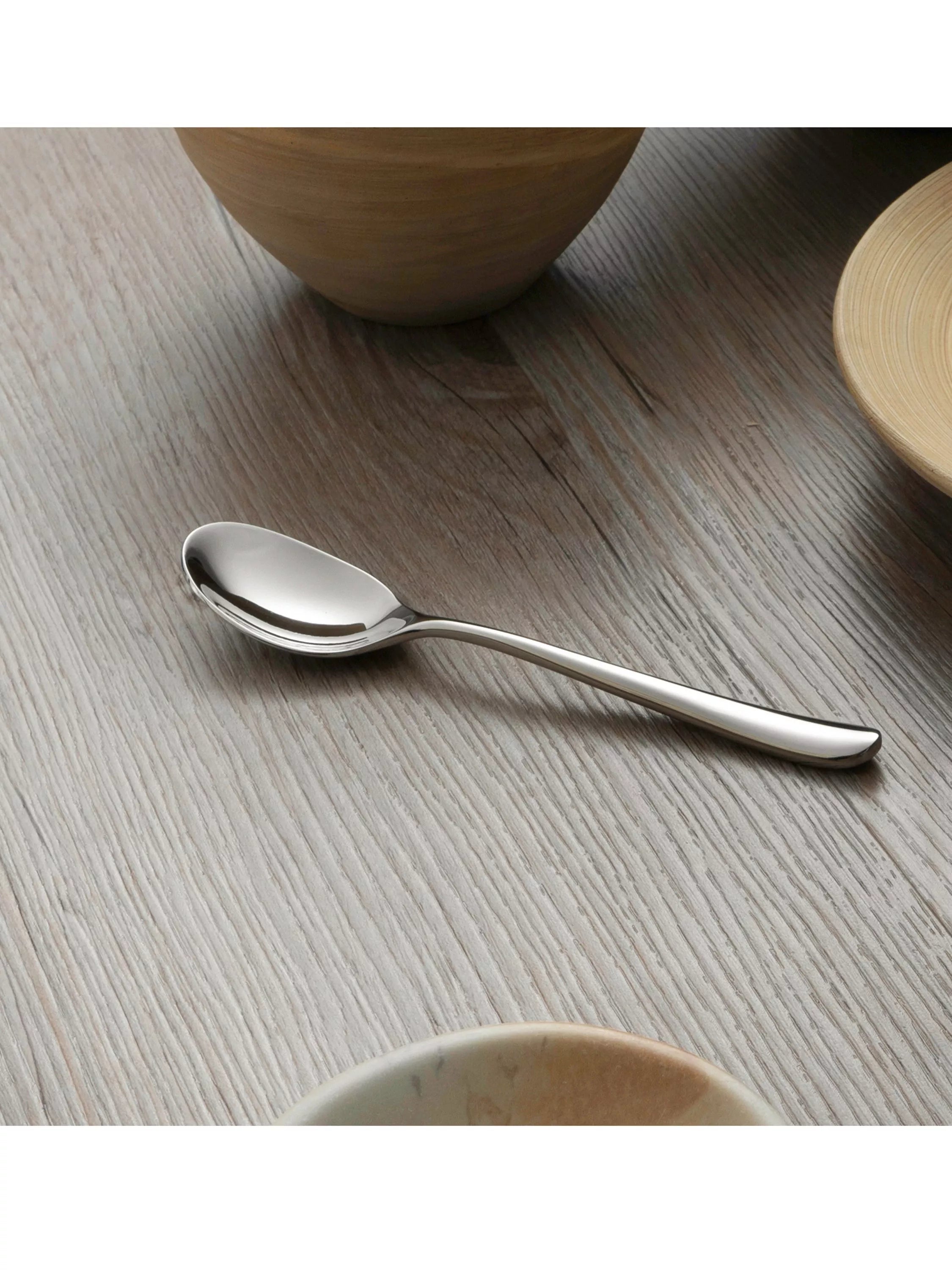 Robert Welch Kingham Bright teaspoons set of 4 - British product