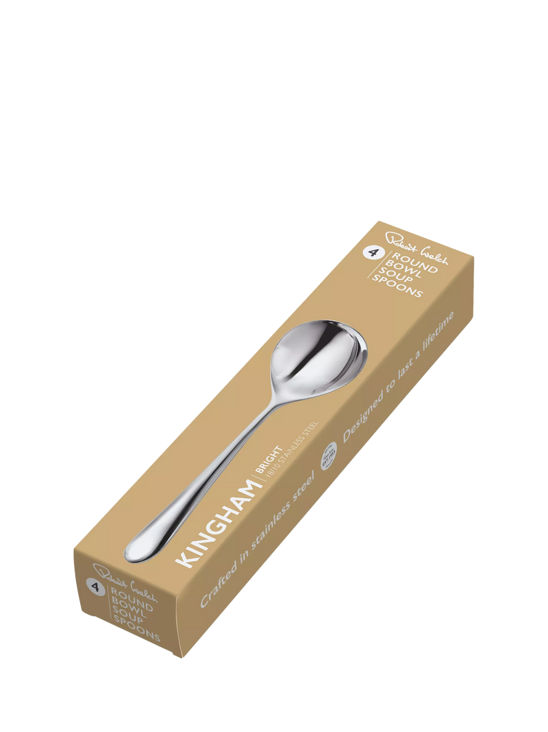 Robert Welch soup spoons set of 4, imported from the UK