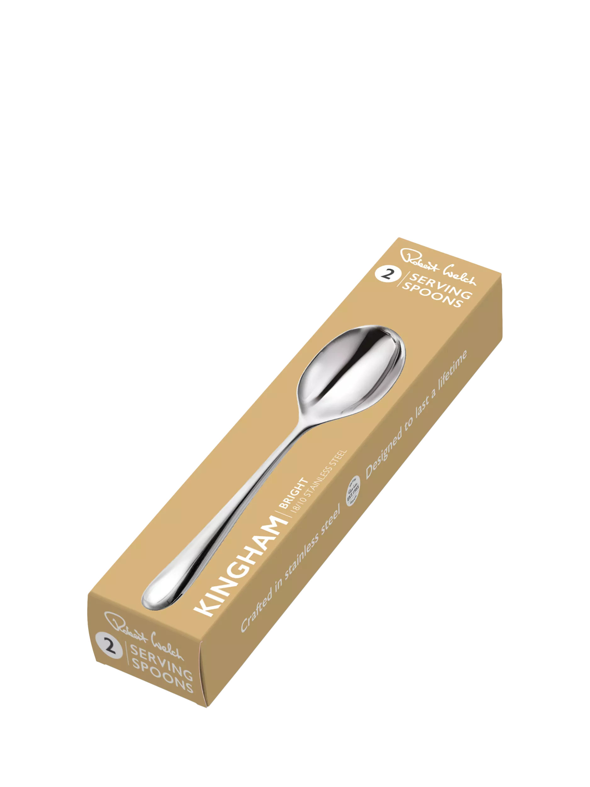 Robert Welch serving spoons set of 2 - British product