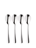 Robert Welch Malvern Bright soup spoons set of 4 stainless steel, UK version
