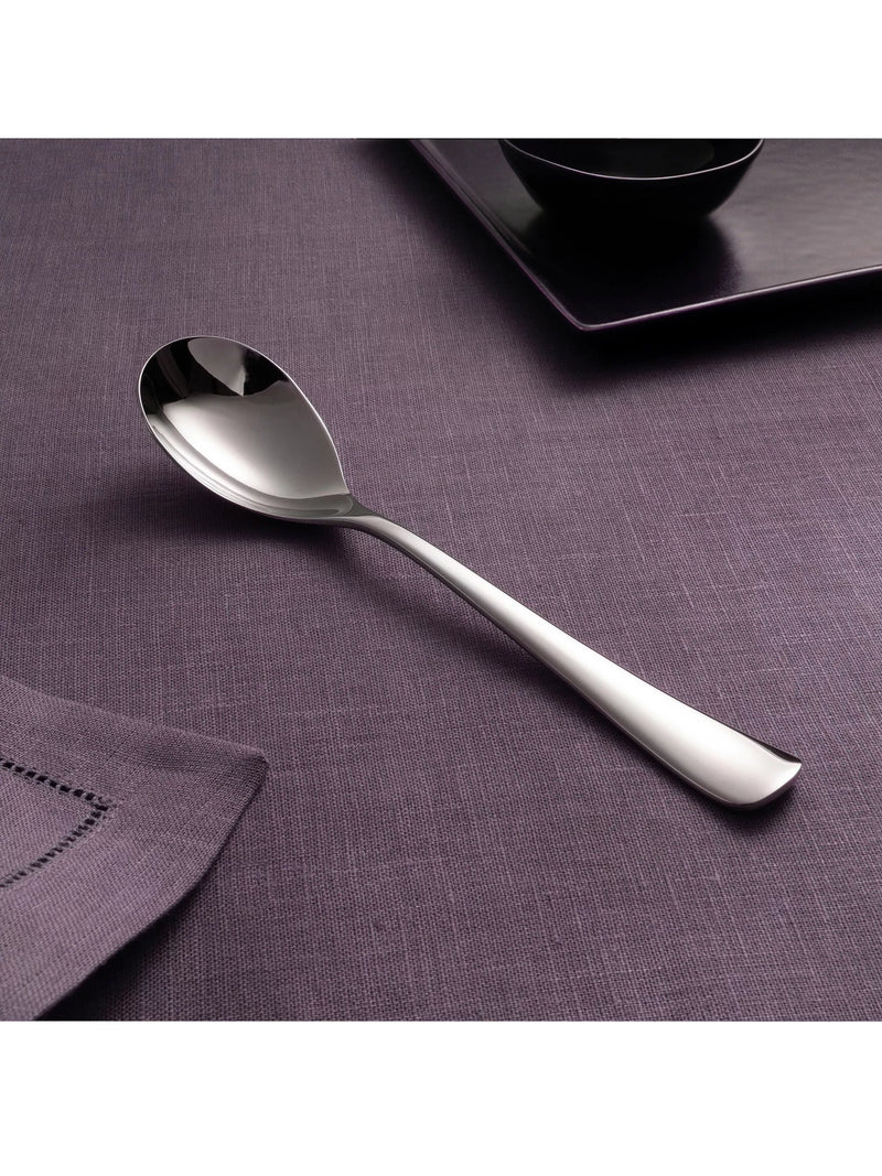Robert Welch Malvern Bright soup spoons set of 4 stainless steel, UK version