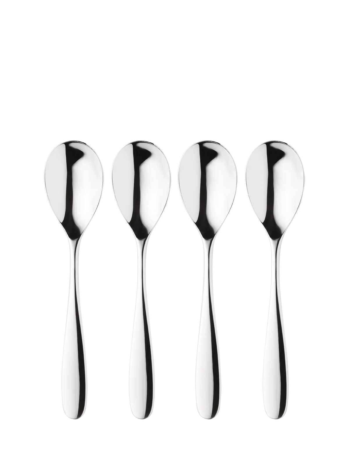 Robert Welch Stanton Bright soup spoon set of 4 - British product