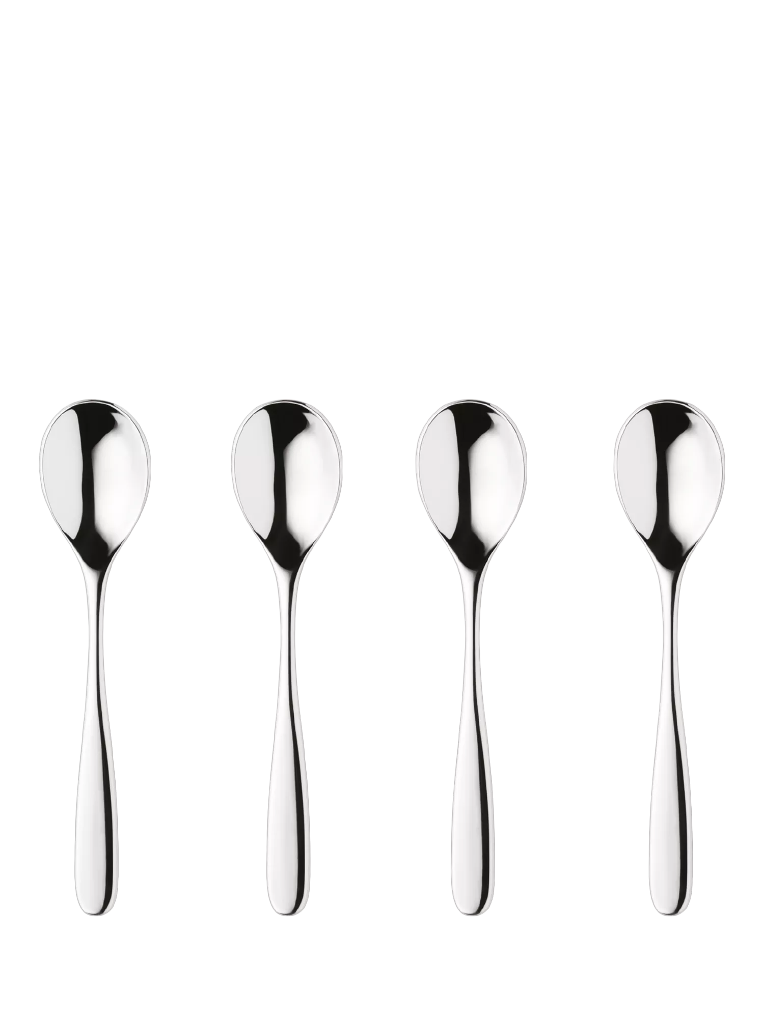 Robert Welch Stanton Bright espresso spoons set of 4, imported from the UK