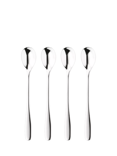 John Lewis Robert Welch Stanton Bright Stainless Steel Long Handled Spoons, Set of 4- Buy online at McGrocer