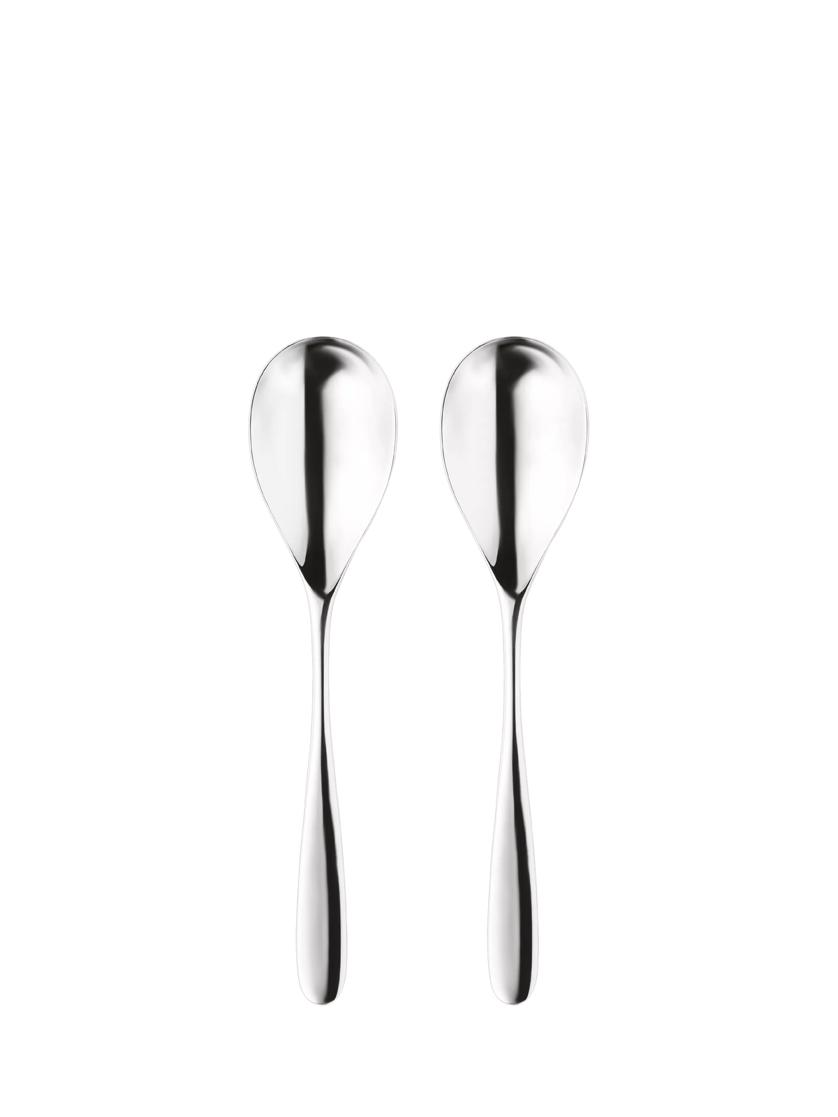 Robert Welch Stanton Bright serving spoons set of two, imported from the UK