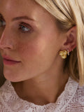Daisy London knot stud earrings gold (British brand)