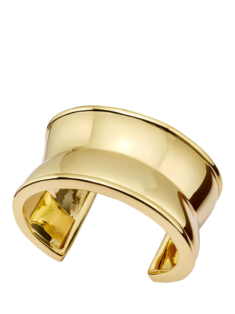 Daisy London gold cuff bangle, UK version