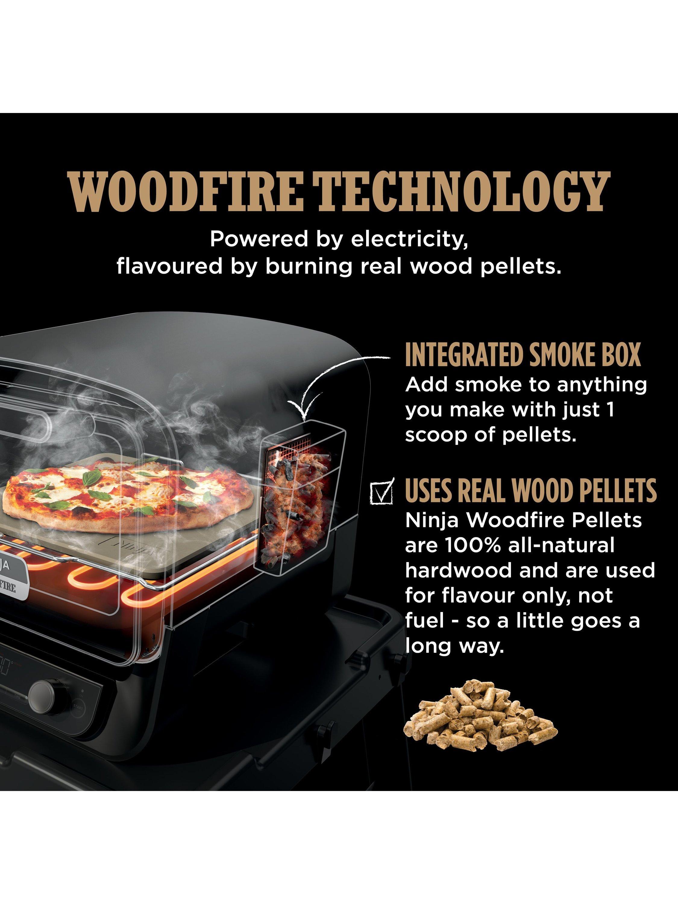 Ninja Woodfire outdoor oven 8-in-1 with cover (British brand)