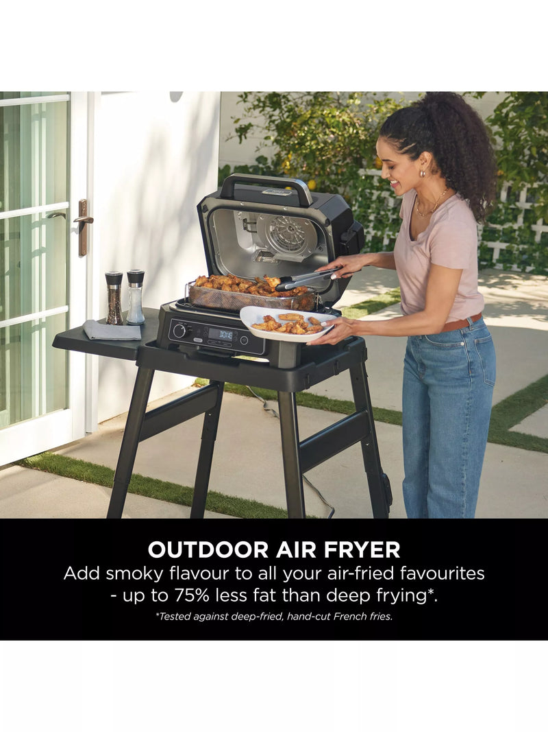 Ninja Woodfire Pro XL electric BBQ grill and smoker, imported from the UK