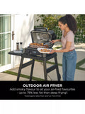 Ninja Woodfire Pro XL electric BBQ grill and smoker, imported from the UK