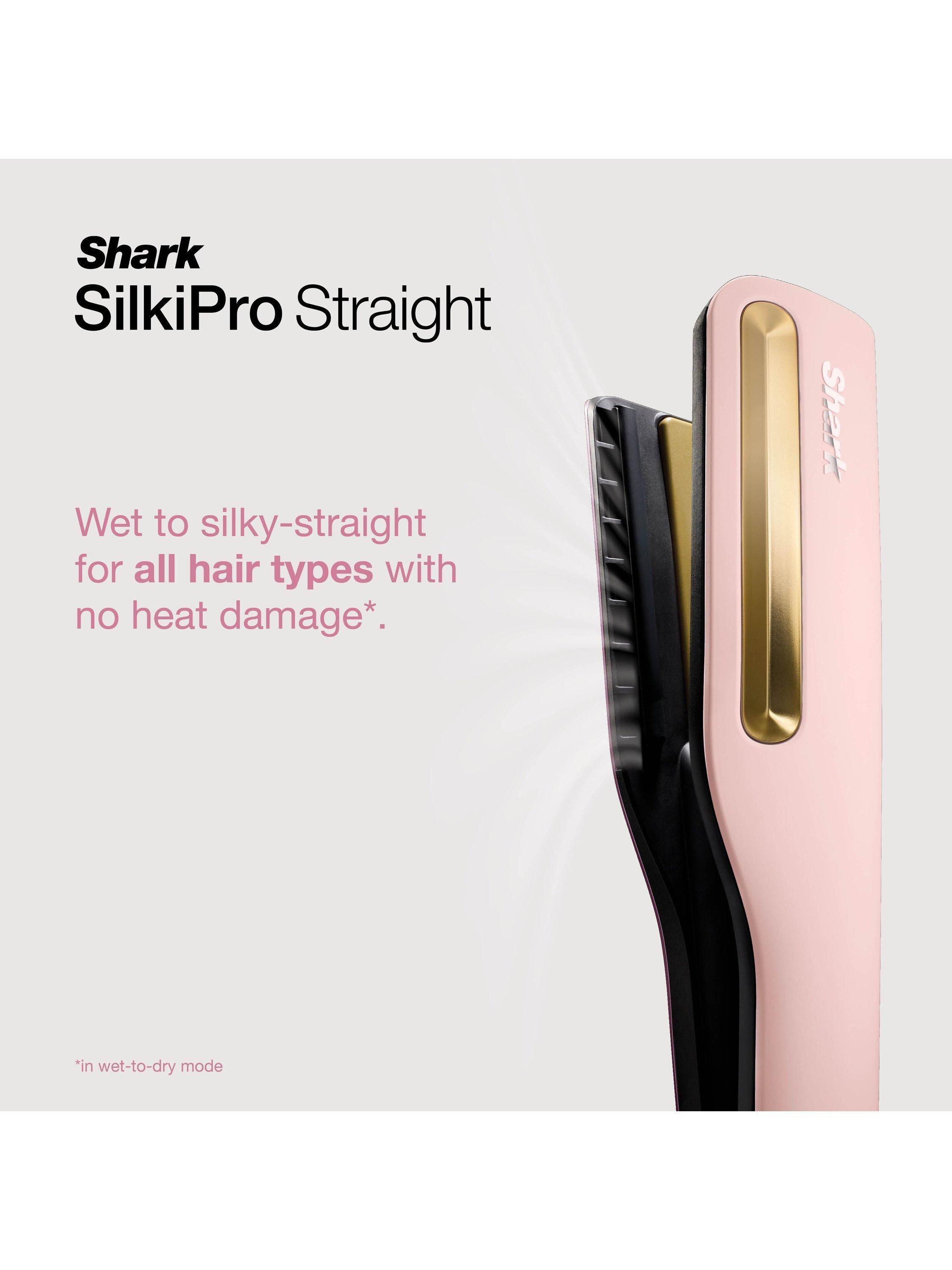 Shark SilkiPro wet-to-dry straightener - British product