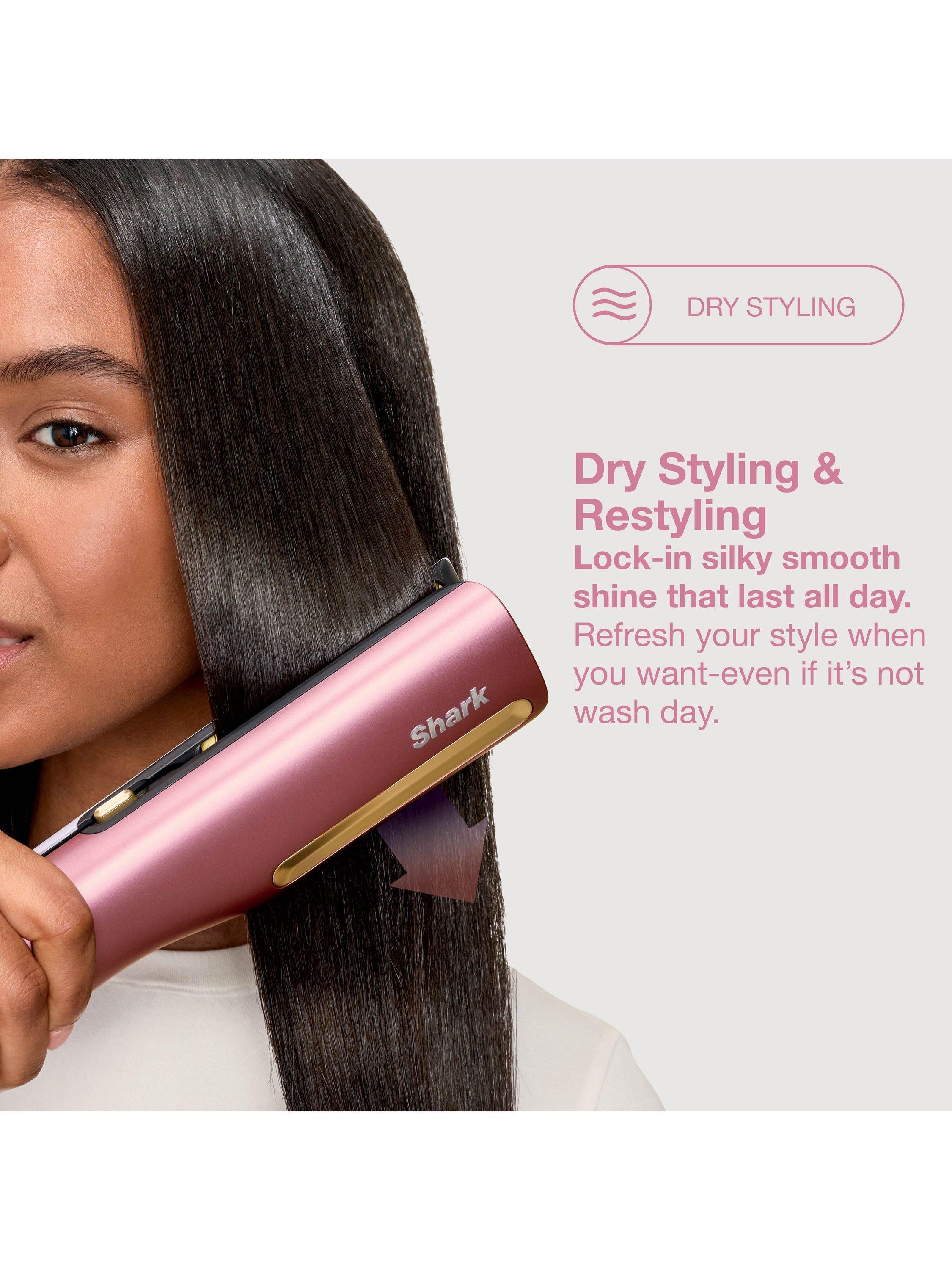 Shark SilkiPro wet-to-dry straightener - British product