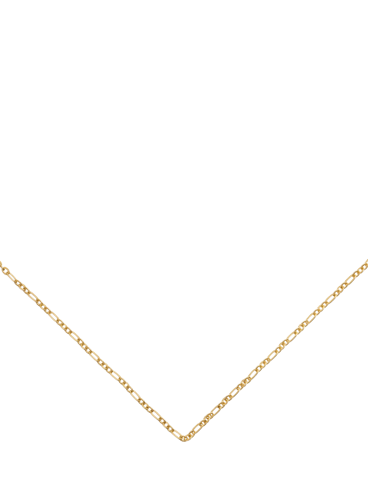 Monica Vinader textured link chain gold necklace 16 inch - British product