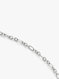 Monica Vinader textured link chain necklace silver - British product