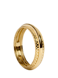 Monica Vinader Heirloom Textured Ring Gold