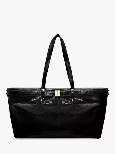 John Lewis Apatchy London Esme Leather Handbag Black- Buy online at McGrocer